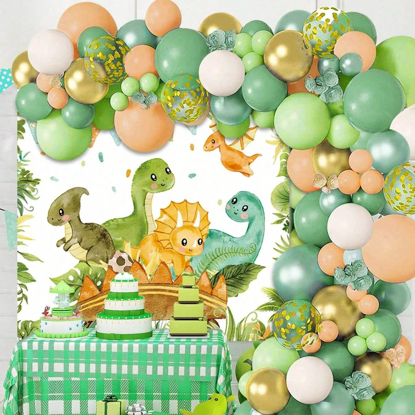 Balloon Arch Kit - Set di palloncini dinosauro Arco per