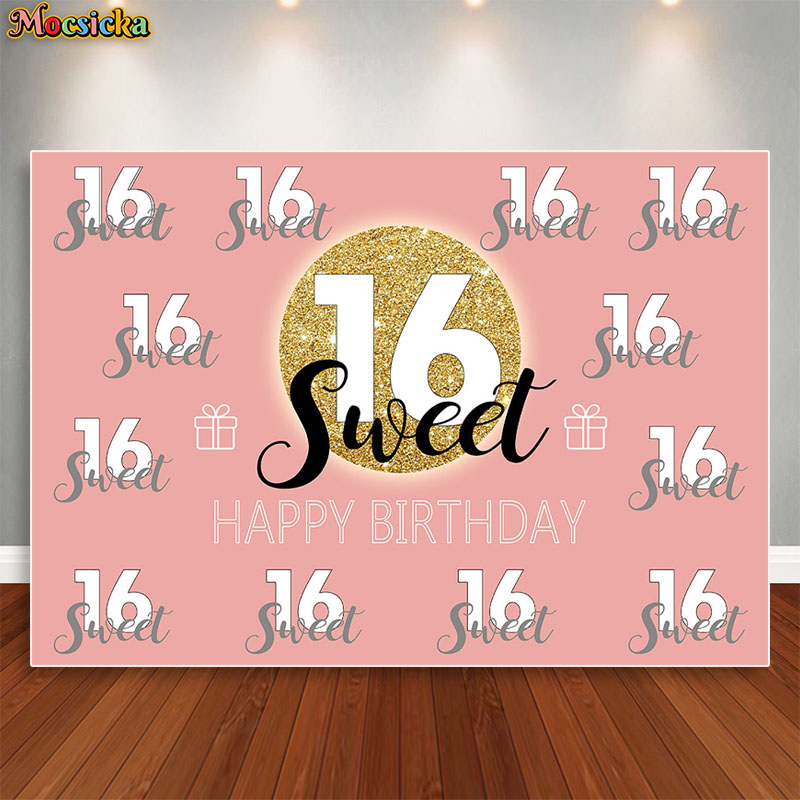Mocsicka Sweet 16 Compleanno S - Dessert Table Backdrop recensione e prezzo