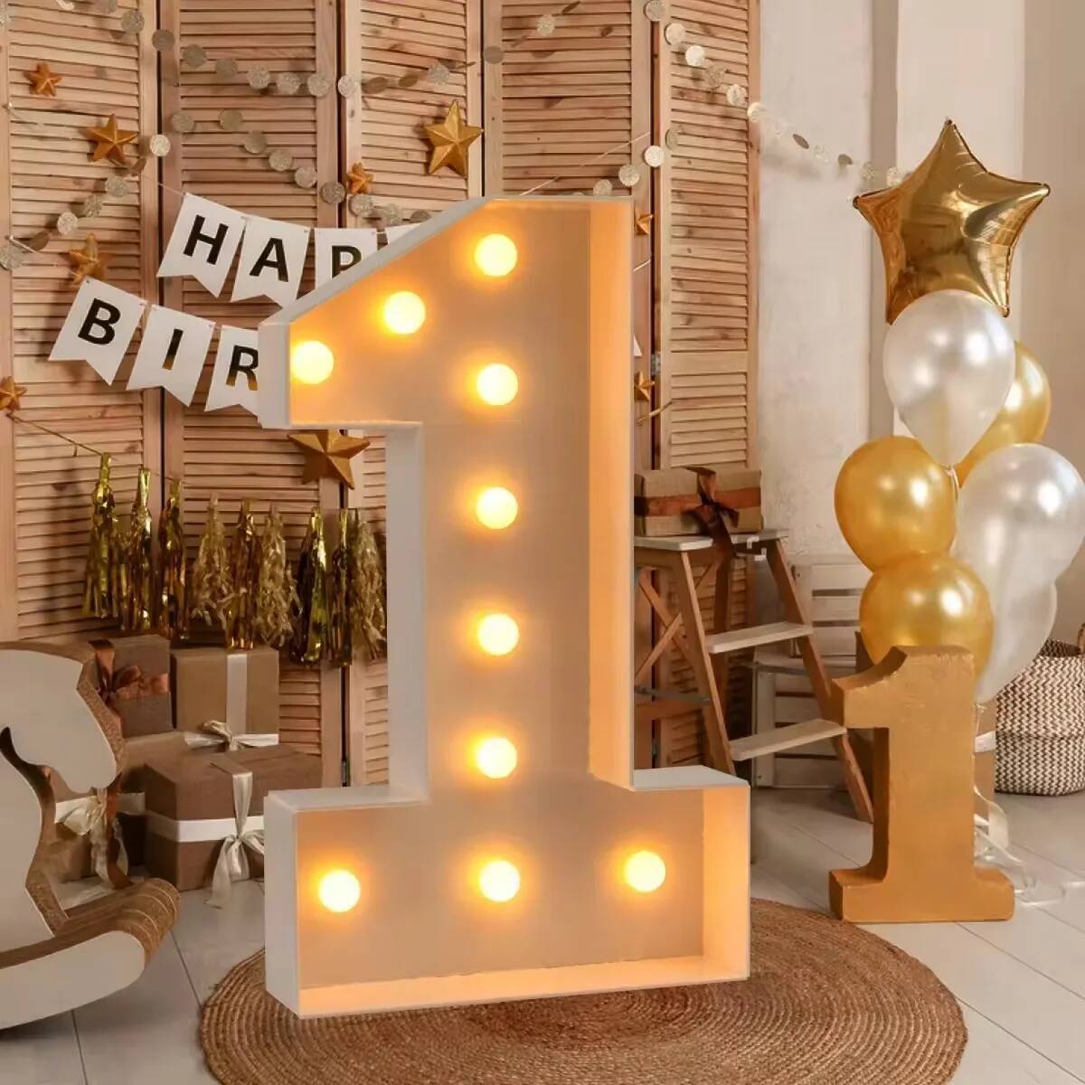 Numero Gigante Luminoso a LED  - Led Balloon Light recensione e prezzo