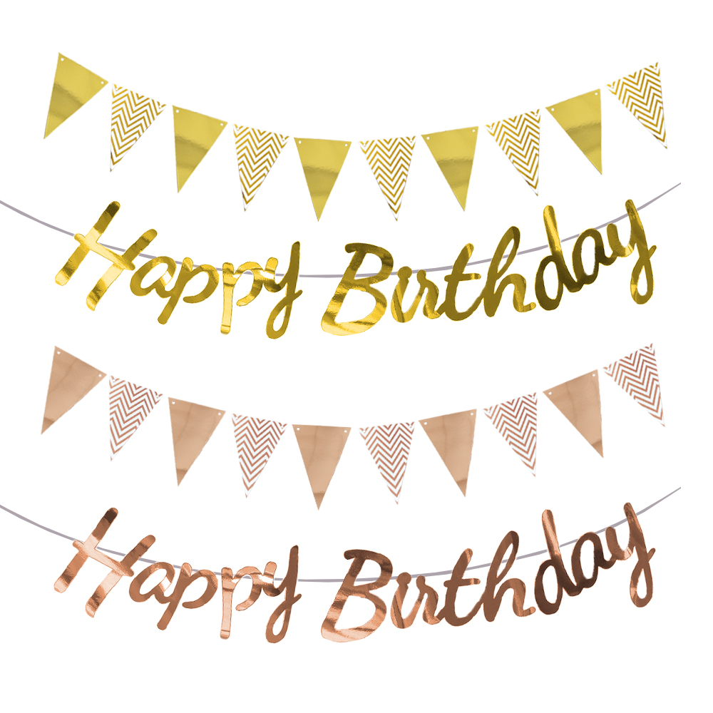 Banner di buon compleanno Band - Party Banner Gold recensione e prezzo
